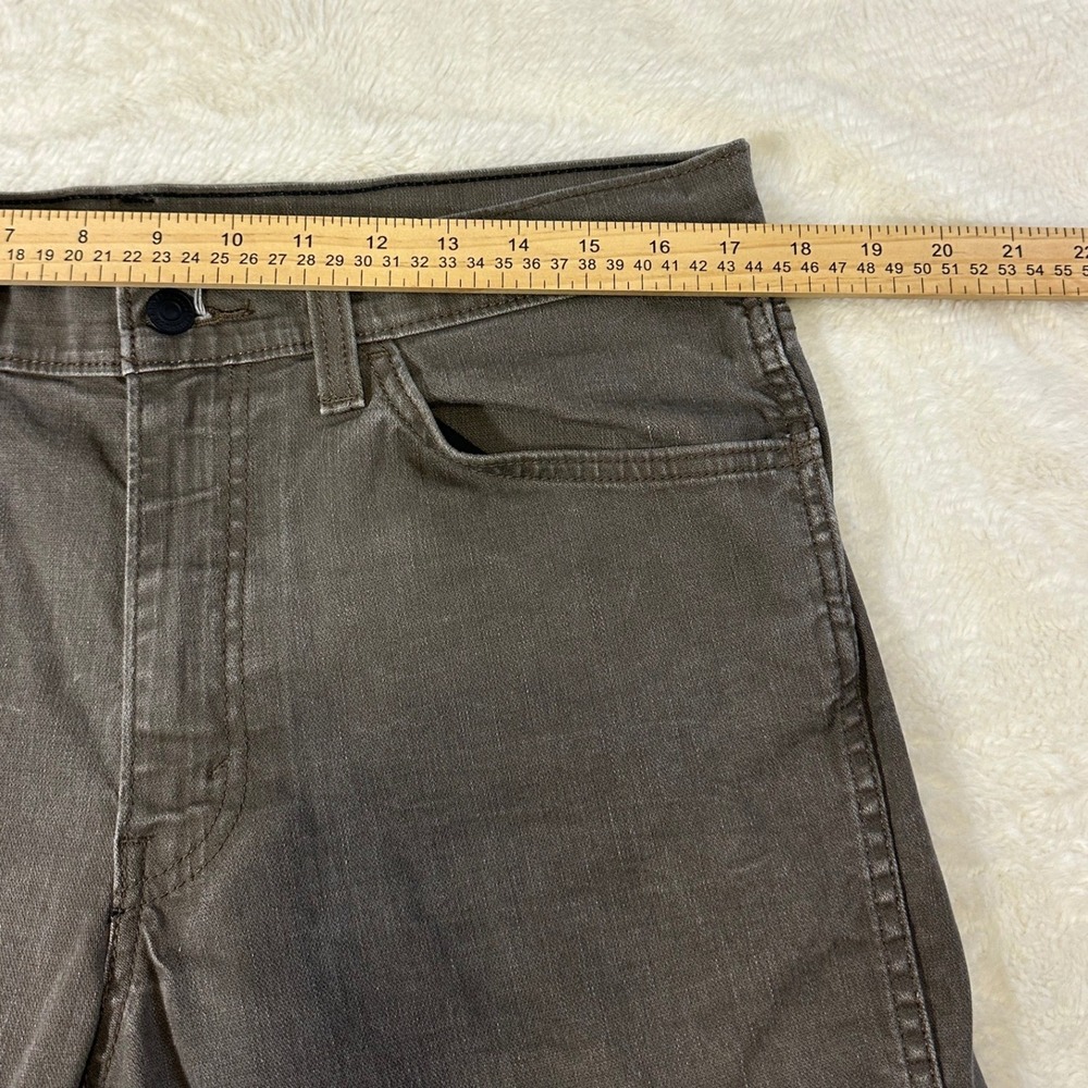 Levis 511 Slim Fit Mens Jeans Brown Gray 36x36 Cotton Blend Stretch Denim - Picture 4 of 8